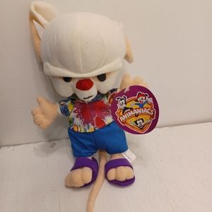 Rare New Animanias Ace The Brain Hawaiian 1997 vintage tags